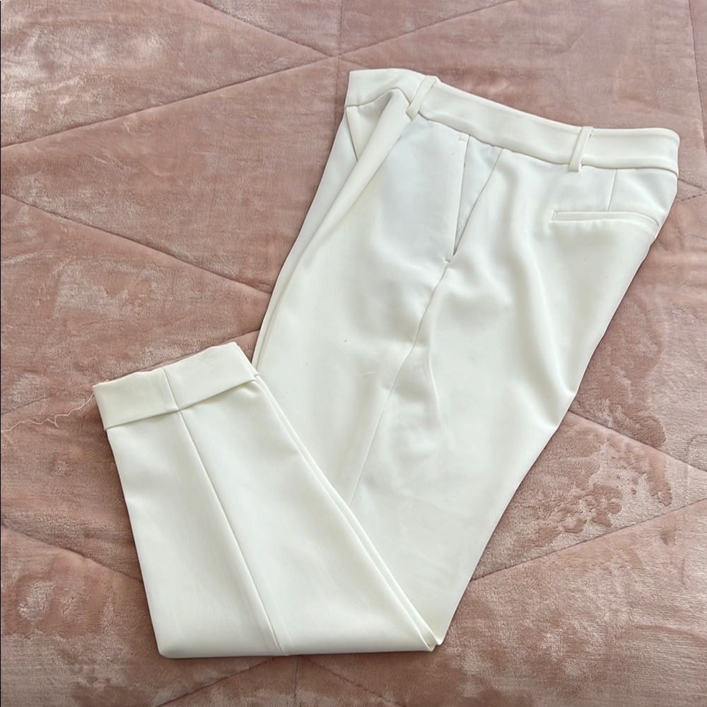 Banana republic white slacks
